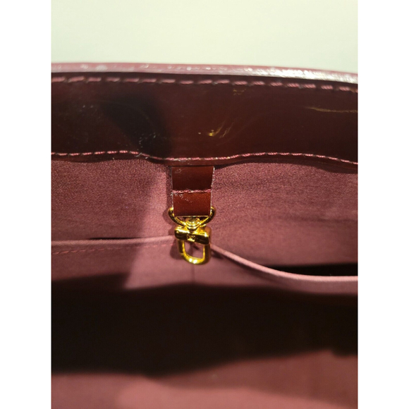 LOUIS VUITTON Wilshire GM Tote Monogram Vernis & Matching Wallet Set - Picture 9 of 16